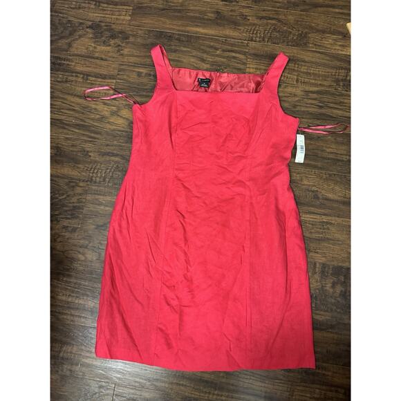 ND New Directions Pink Dress Sundress Size 18 Cocktail Pleated Bust - Picture 1 of 6